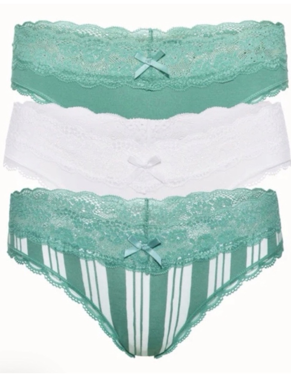 Honeydew NEW Lot of (3) Cheeky Lace Sexy Underwear Size S/M Small Medium NWOT